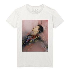 Harry Styles 2018 Flower Bathtub T-Shirt Size S